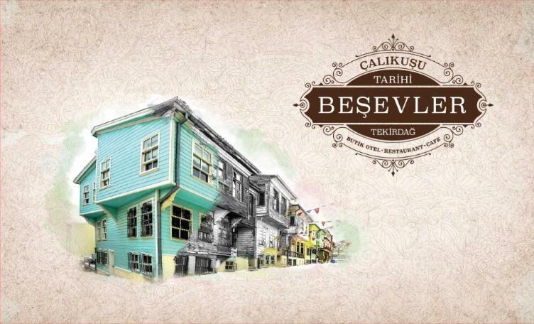 Calikusu Tarihi Besevler Hotell Tekirdağ Exteriör bild